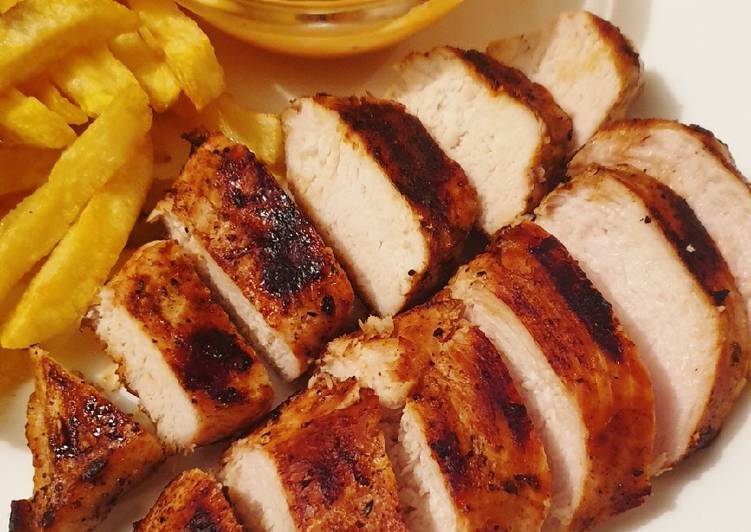 Any-night-of-the-week Orange flavoured skillet grilled chicken breast Recipes