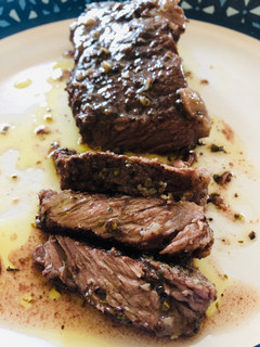 A picture of Baked Chuck Steak 🥩.