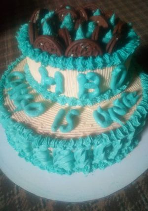 A picture of Birthday cake 🎂.