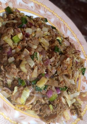 Hadin da ake sawa samosa ainihin hoton girkin