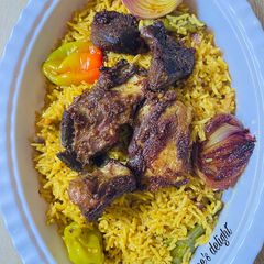 A picture of Authentic Mandi rice.