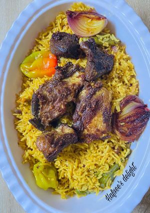 A picture of Authentic Mandi rice.