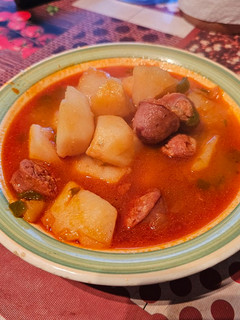 Una foto de Patatas a la riojana