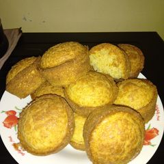 A picture of Cassava flour cupcakes.