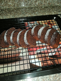 A picture of Chocolate and banana bread.
