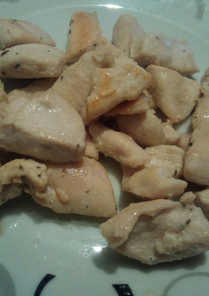 Una foto de Pollo a la plancha