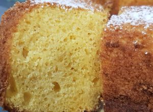 Foto principal de Bizcocho de calabaza, almendras y naranja. Thermomix
