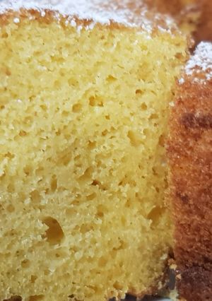 Una foto de Bizcocho de calabaza, almendras y naranja. Thermomix