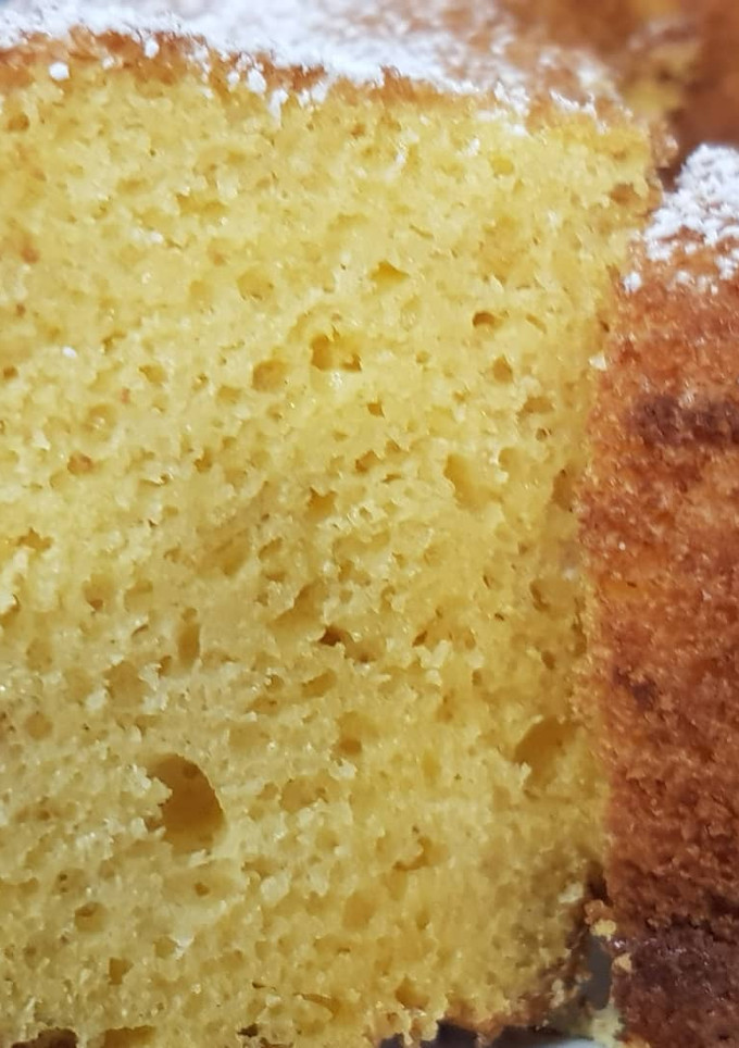Una foto de Bizcocho de calabaza, almendras y naranja. Thermomix