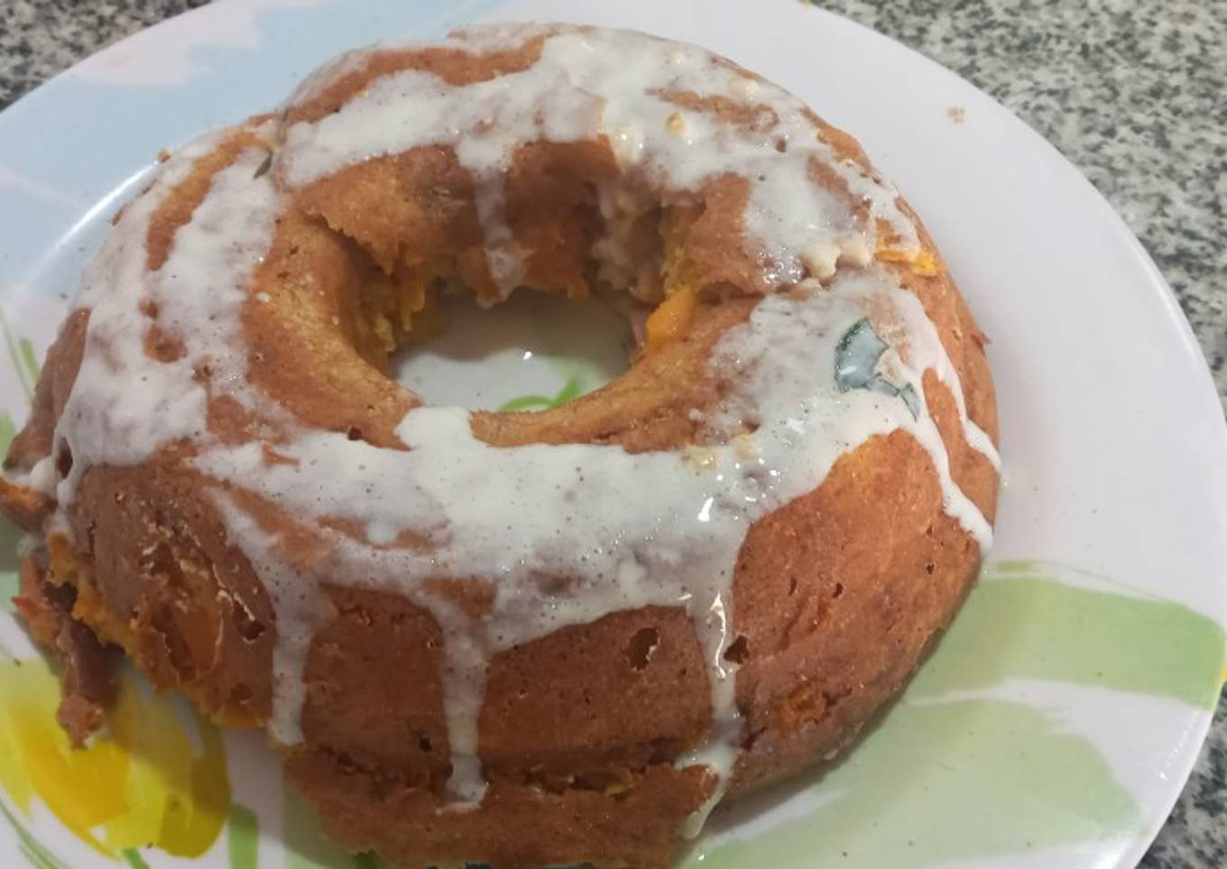 Budín de vegetales con salsa caliente 🍶🥕🧅
