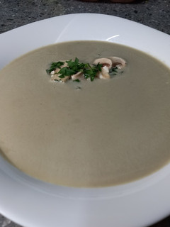 Una foto de Crema de champiñones ixtepecana