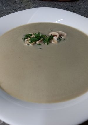 Una foto de Crema de champiñones ixtepecana