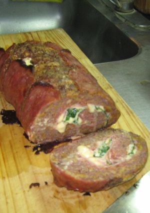 Una foto de Rollo de carne picada