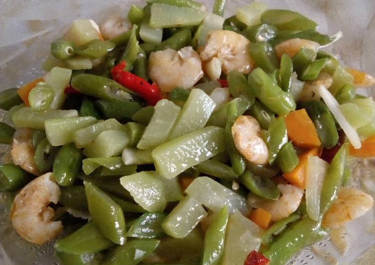 Resep Tumis Udang Rame - Rame, Bikin Ngiler