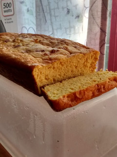 Una foto de Budín de mandarina!! (SIN HARINA)
