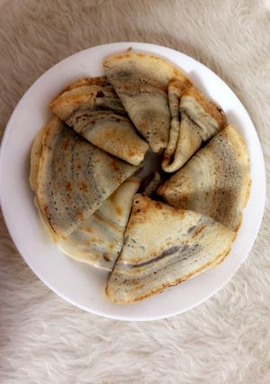 صورة لوصفة كريب بالنوتيلا
