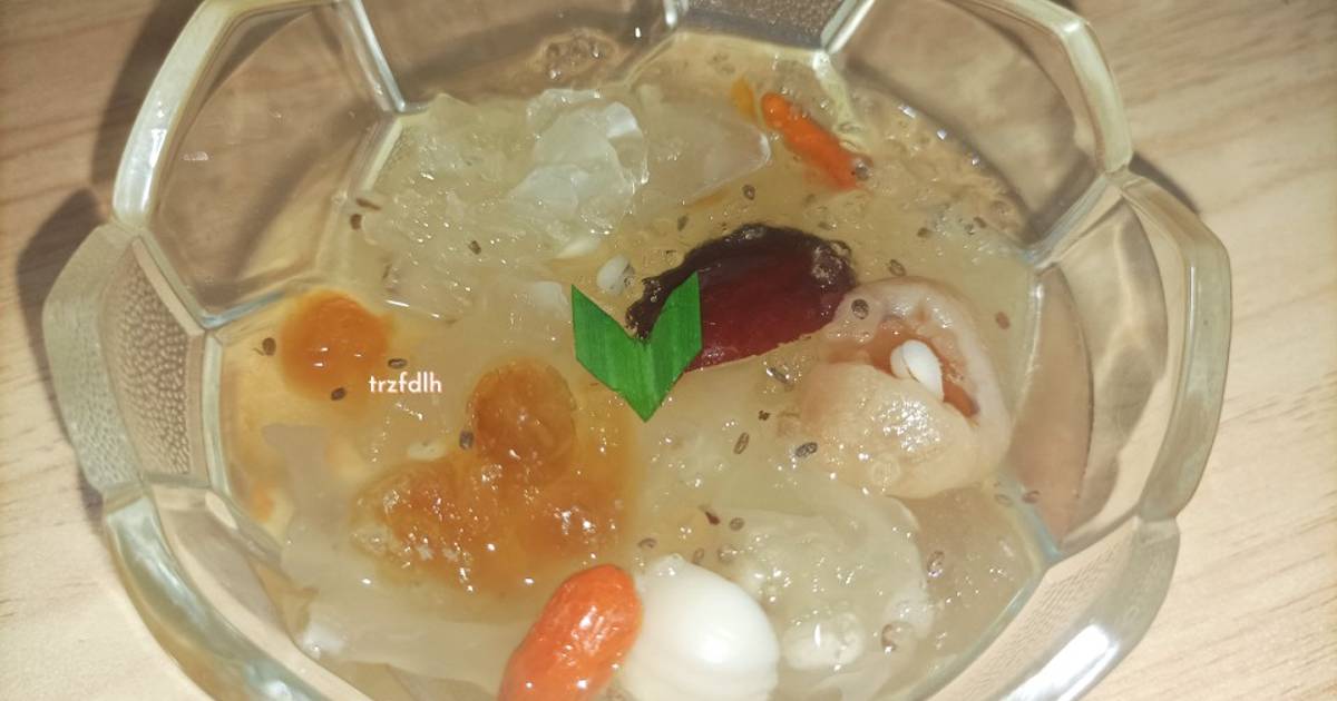 Resep Peach Gum Dessert oleh Tirza. Cookpad