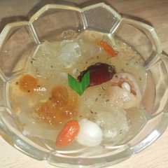 Peach Gum Dessert রেসিপির প্রধান ছবি