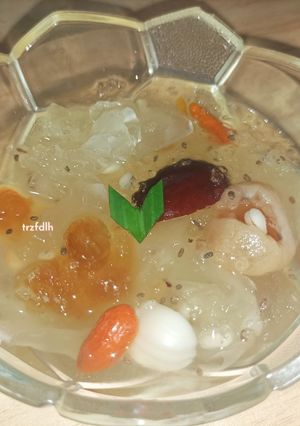 Foto resep Peach Gum Dessert
