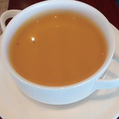 A picture of Pumpkin soup.