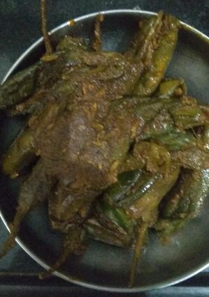 A picture of Baingan fry.