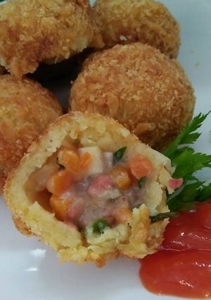 Foto resep KROKET Kentang Kornet Wortel