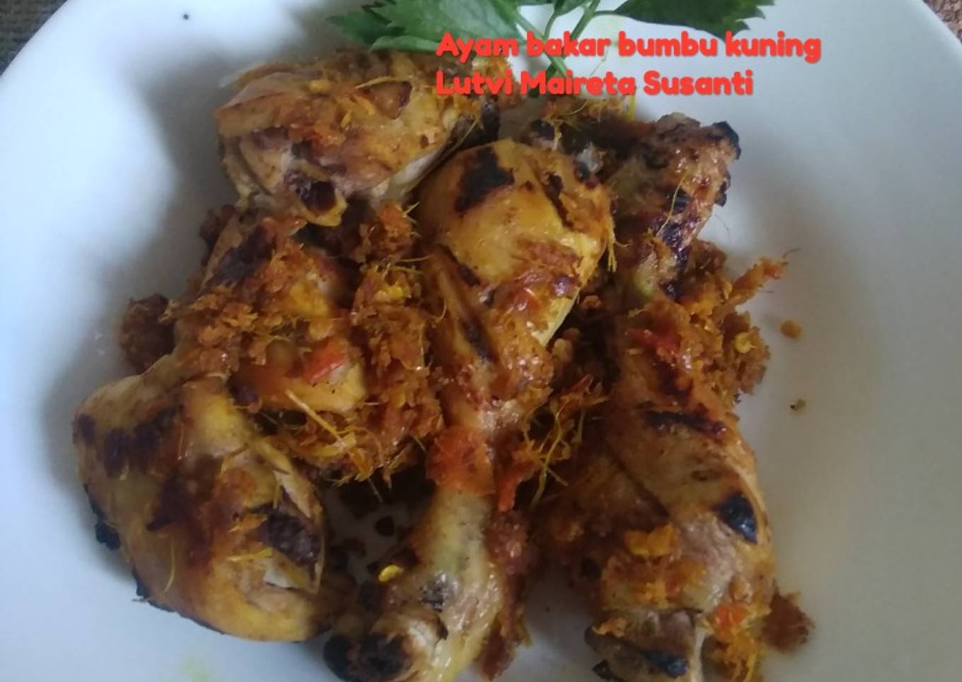 Ayam bakar bumbu kuning