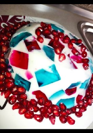 عکسی از دستور ژله خورده شیشه😍