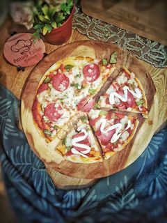 صورة لوصفة عجينة البيتزا القطنية 🍕