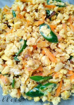 Foto resep Orak Arik Tahu Telur