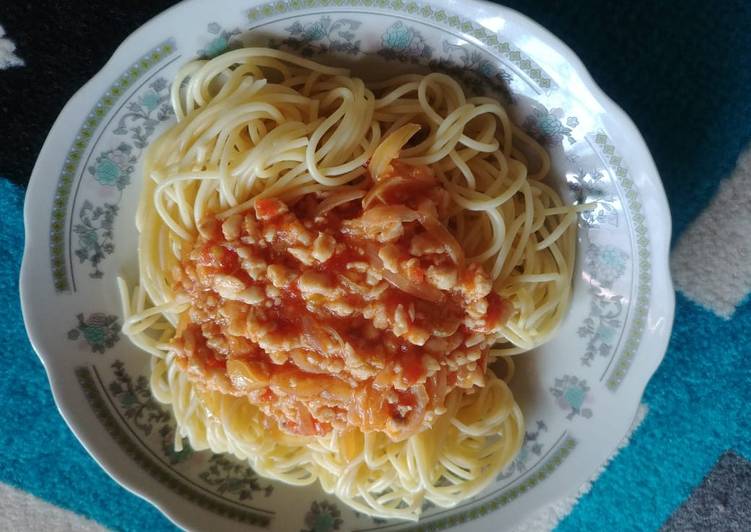 Resep Spaghetti Tilapia, Sempurna