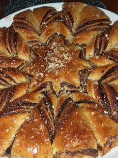 صورة لوصفة بريوش الوردة 🍫🌸😍