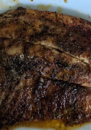A picture of Baked Tilapia.