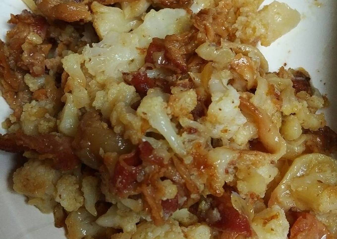 Bacon with Cauliflower