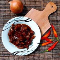 A picture of Kicik daging sapi.