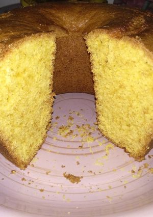 Una foto de Budín de mandarina en licuadora