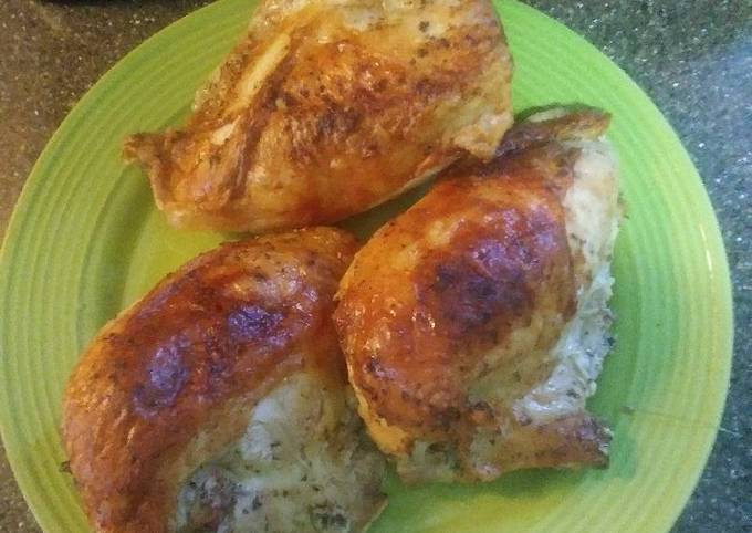 Simply Baked chicken breasts