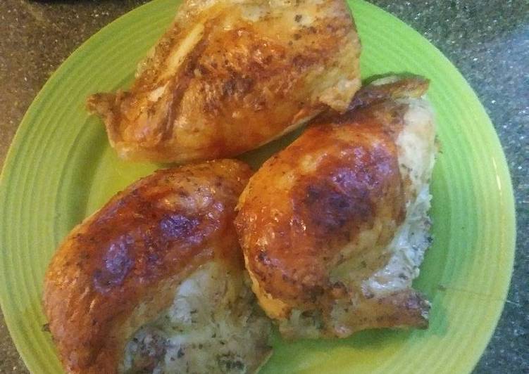 Simply Baked chicken breasts