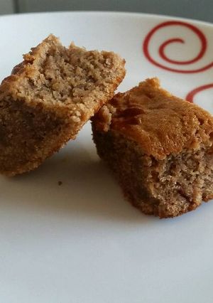 Une photo de Brownie chocolat praliné et noisettes