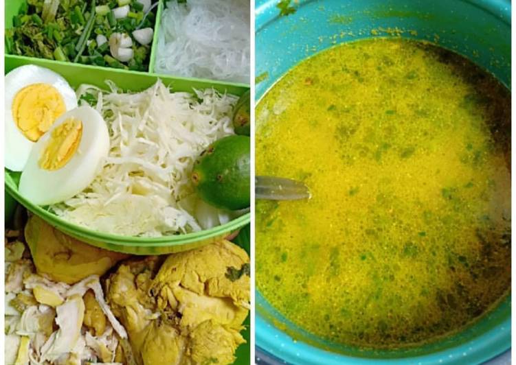 Resep Soto Ayam Komplit Yang Lezat