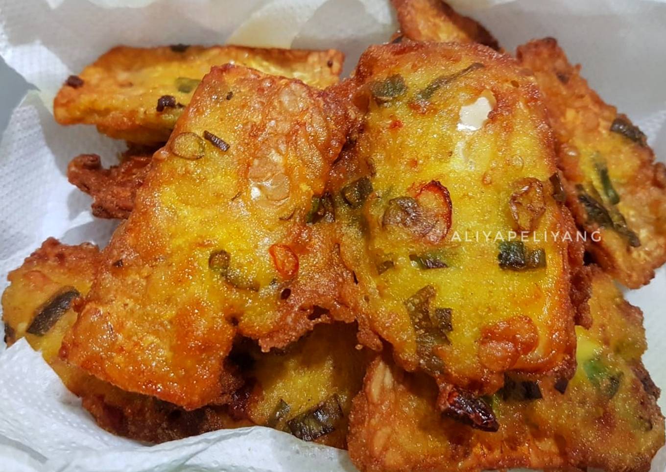 Tempe Tepung Goreng / Tempe Mandwan