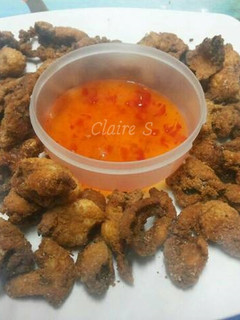 A picture of Deep Fried Chicken Skin.