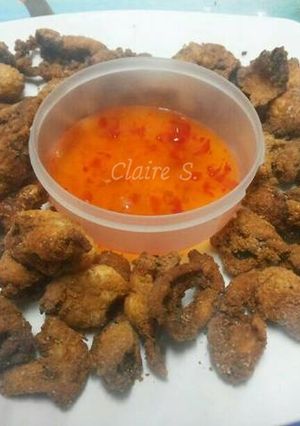 A picture of Deep Fried Chicken Skin.