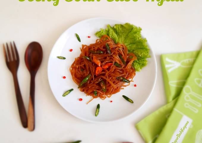 Resep 591. Oseng Soun Cabe Hijau yang Lezat Sekali