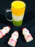 Yakult Tri-Colour Smoothie