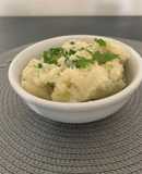 Puré de papas saborizado