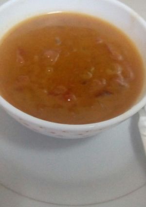 A picture of Tomato soup #4weekschallenge #Authormarathon.