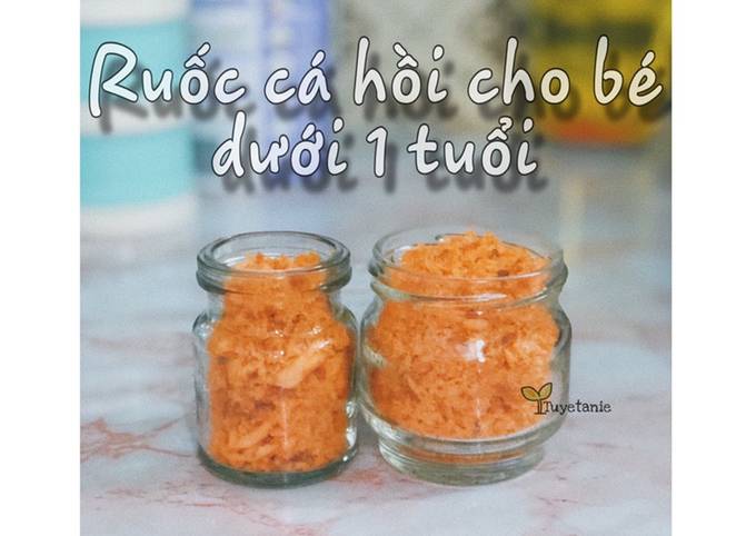 Lưu ý khi cho bé ăn ruốc cá hồi