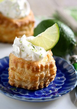 A picture of Key Lime Tarts.