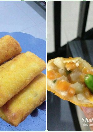 Foto resep Risol rogout ayam lembut mulus